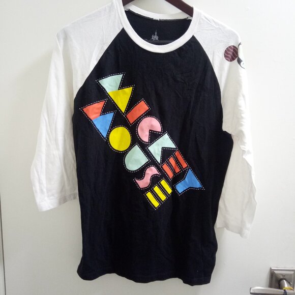 "Disney Parks', Mickey Mouse Long Sleeved, Older Girls/Woman's T-Shirt - Picture 1 of 5